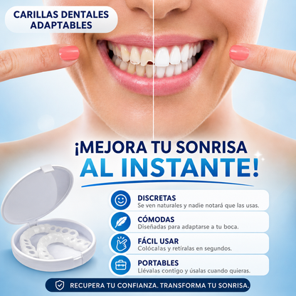 🦷 ¡Sonríe con confianza! Carillas Dentales Removibles